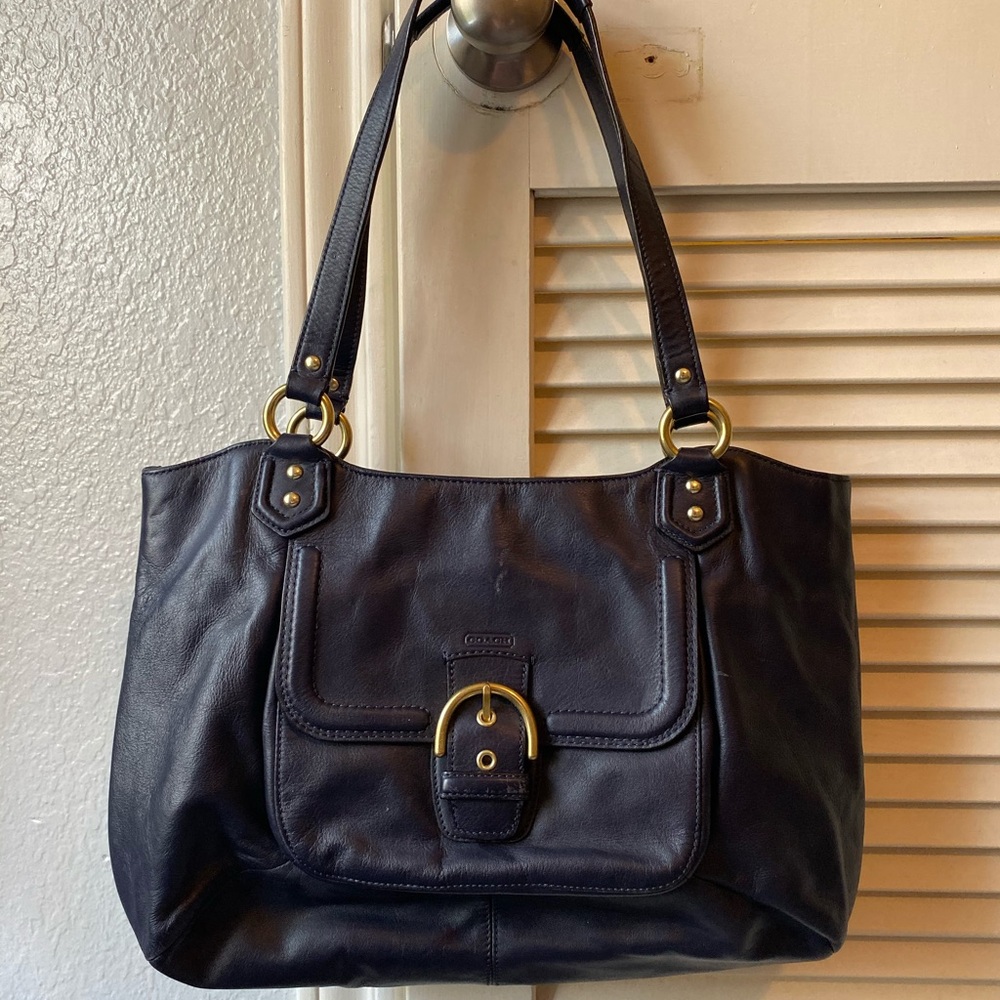 Coach purse navy